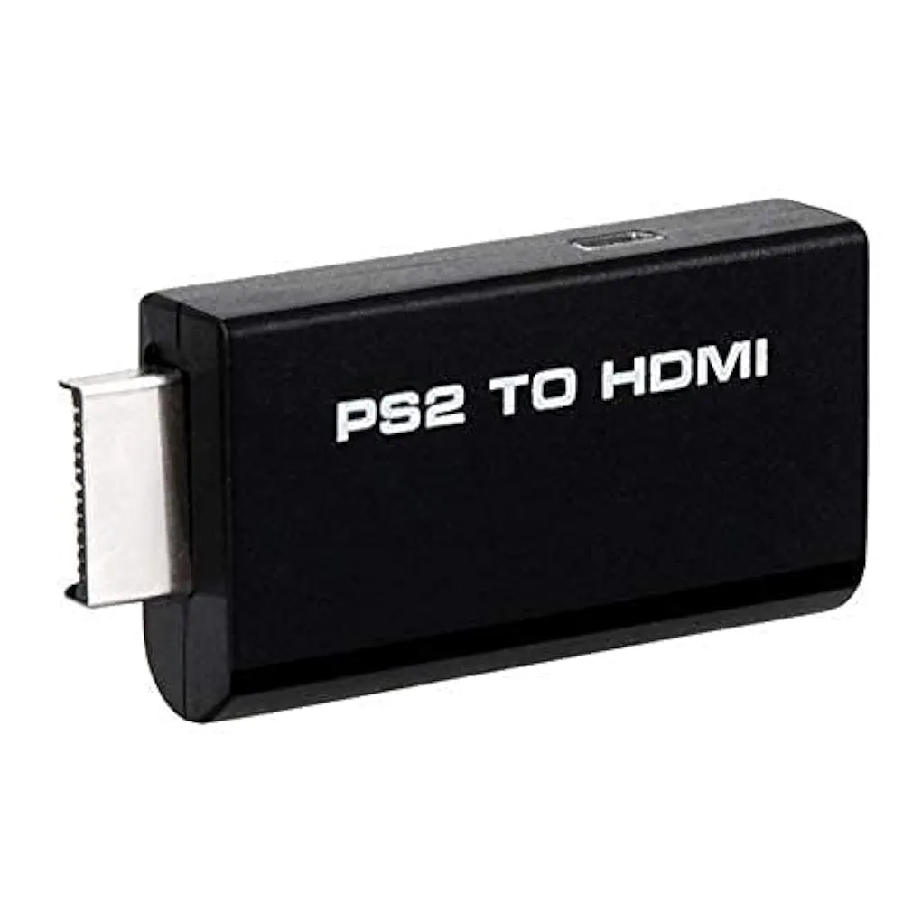 PS2 to HDMI Converter Supports All PS2 Display Modes with 3.5mm Audio Converter