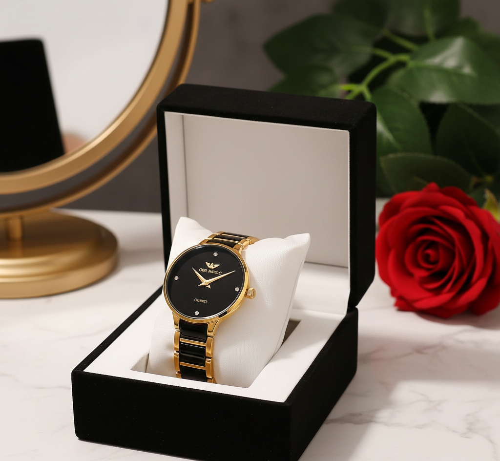 Classic Watches for Girls Women’s Luxury Wrist Watches Quartz Water Resistant Ladies Watches