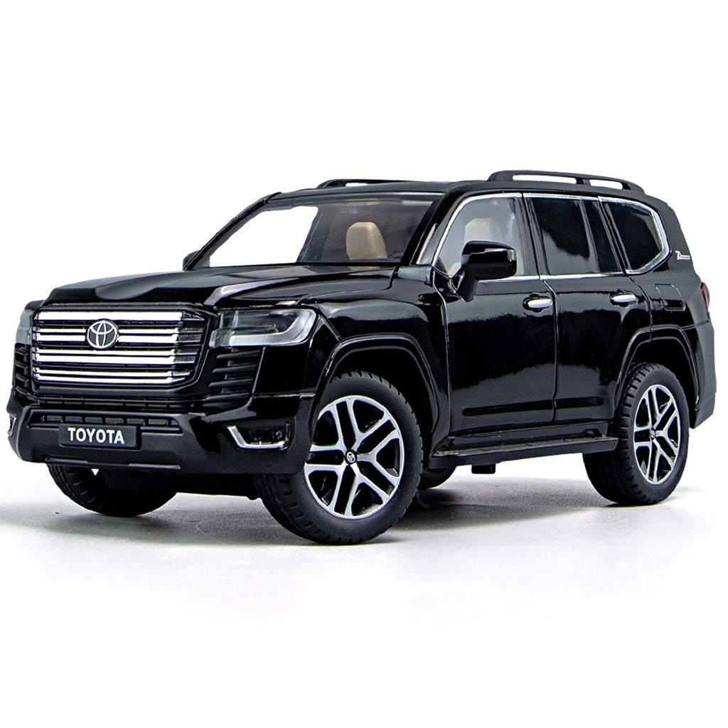 1:24 LAND CRUISER LC300 diecast alloy model CAR light sounds with remote
