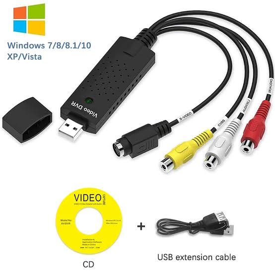 Easycap USB 2.0 Video Capture Device with Audio
