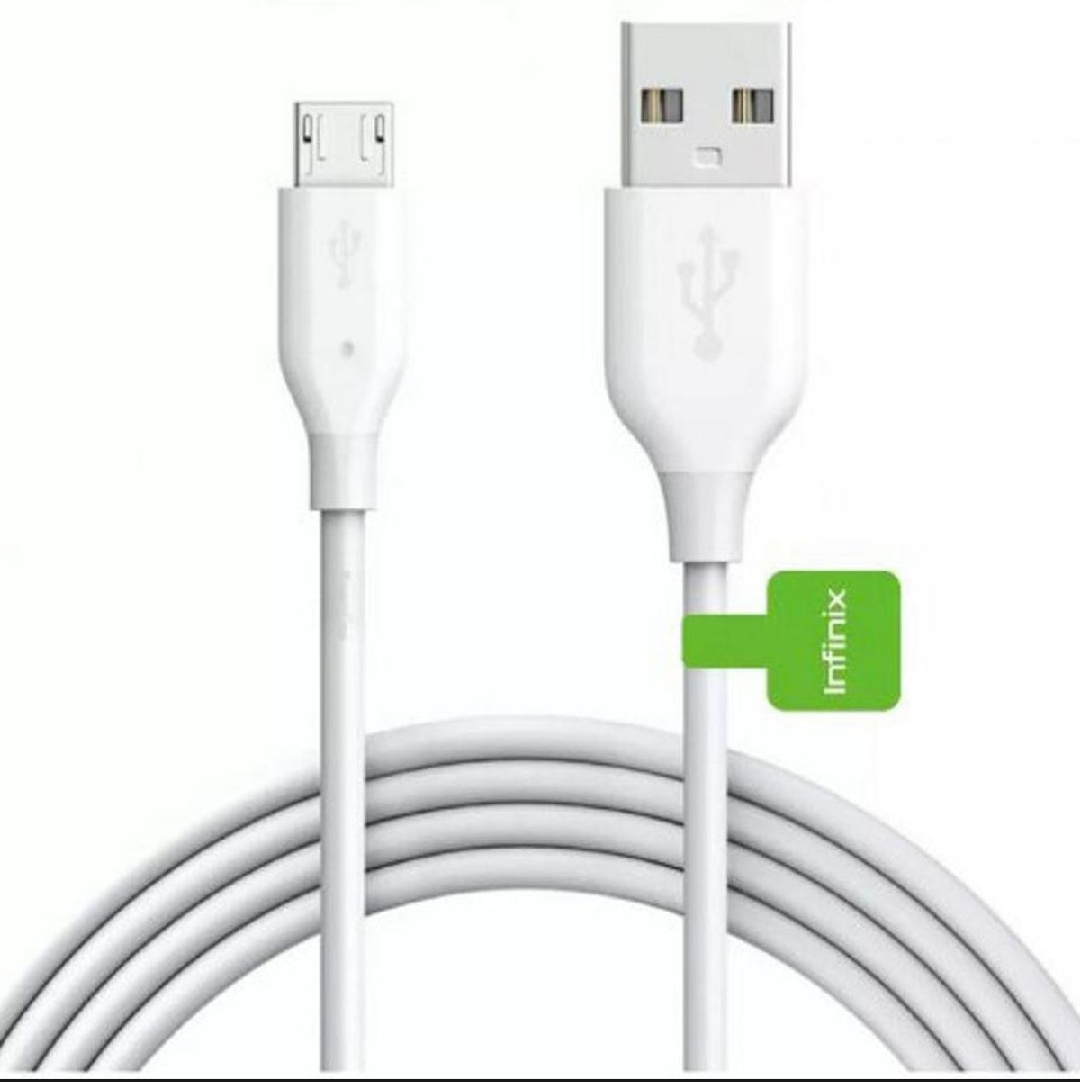 Infinix original charging cable 1M Fast charger & Data transfer flexible Long - Lasting Wore pure copper price in Pakistan
