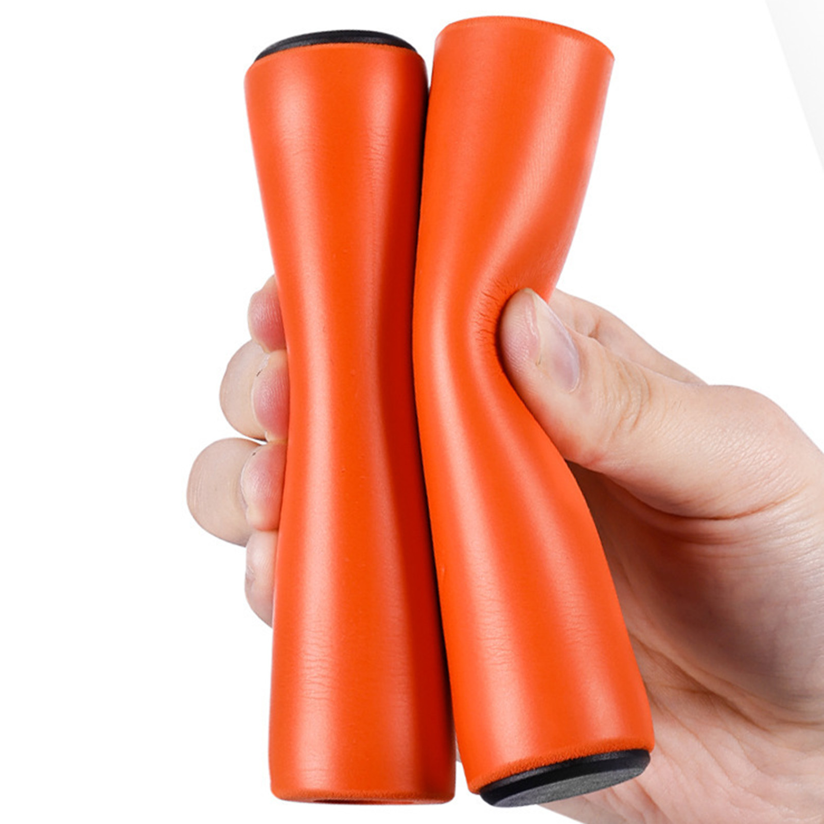Mountain Bicycle Handlebar Cover Grips Silicone Anti Skid Shock Absorbing Comfortable Cycling Accessories For Outdoor Riding