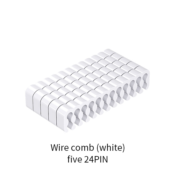 LDPCSJ Cable Comb Computer Power Supply Module Cable Comb Motherboard 24PIN Cable Organizer CPU Graphics Card Cable Clamp
