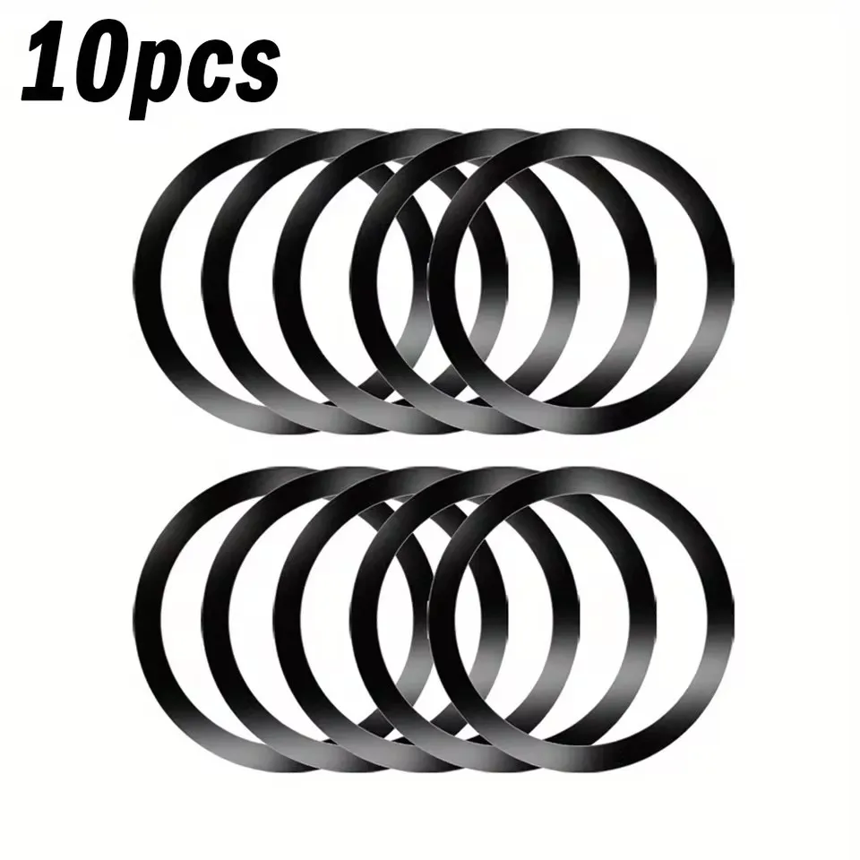 Stainless Steel Universal Magnetic Metal Plate Ring For Magsafe Wireless Charger Iron Sheet Sticker Magnet Car Phone Holder