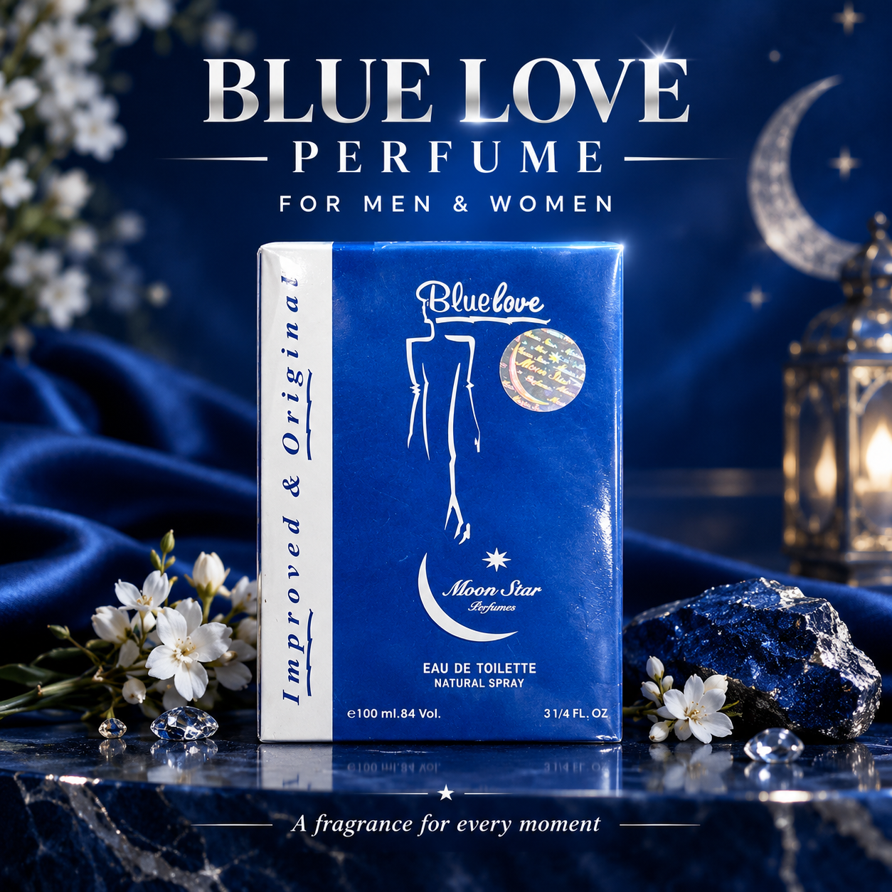 Blue love perfume