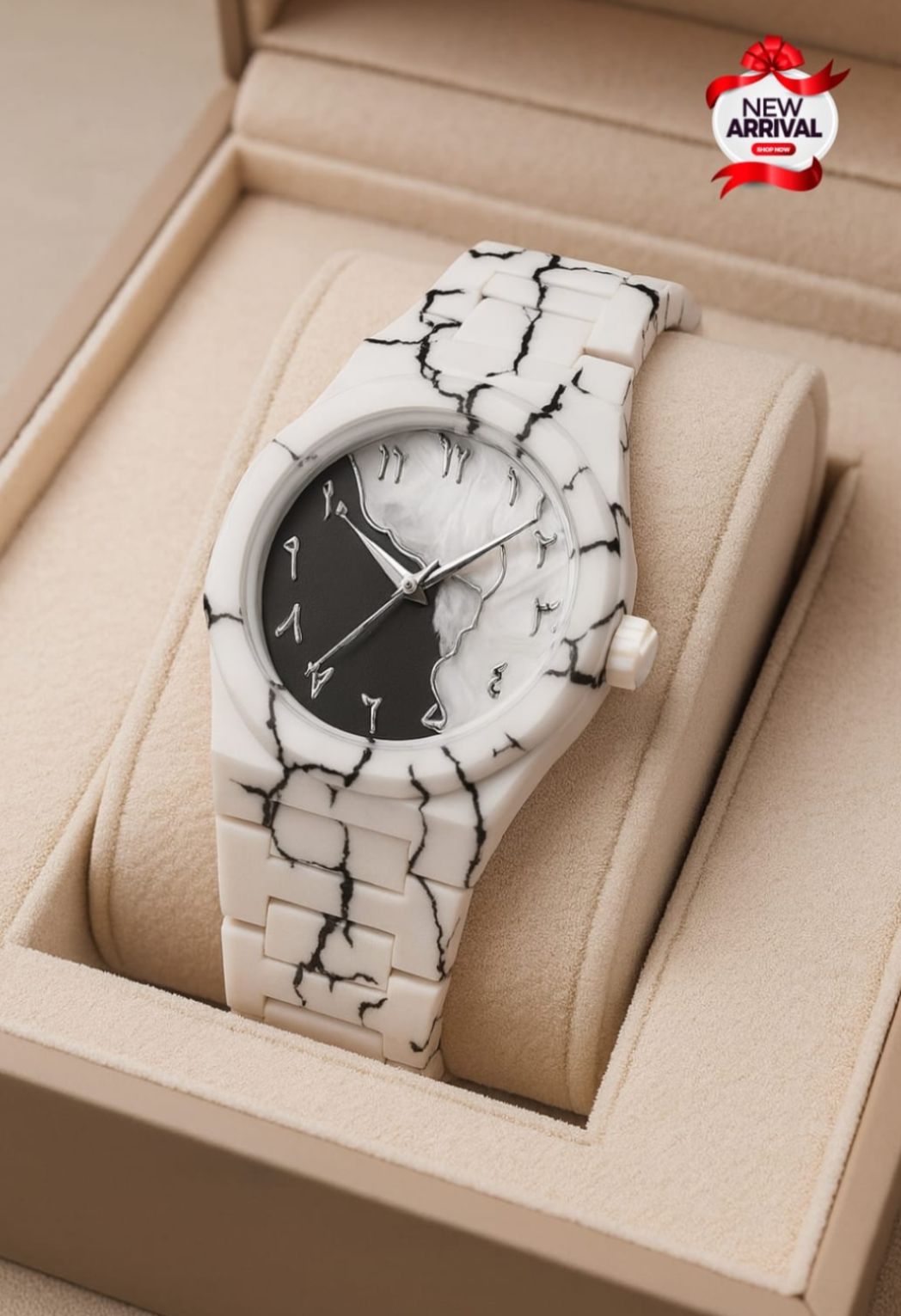 HOT DEALS NO1 Black Arabic Aura Watch For Men Stylish Aura Watch 100% Original Watch