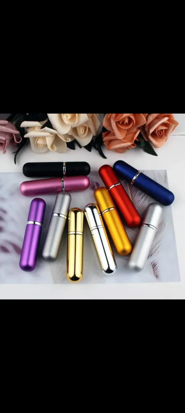 5ml Empty Perfume Refill Atomizer – Portable Travel Spray Bottle with Durable Metal Body price in Pakistan