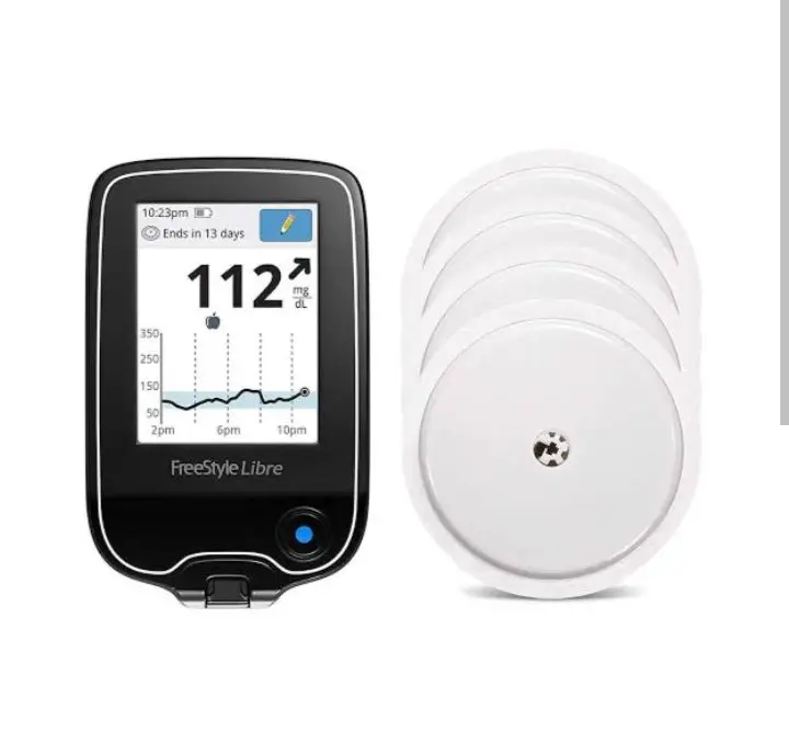 FreeStyle Libre 2 Reader with Sensor Starter Kit for Continuous Glucose  Monitoring