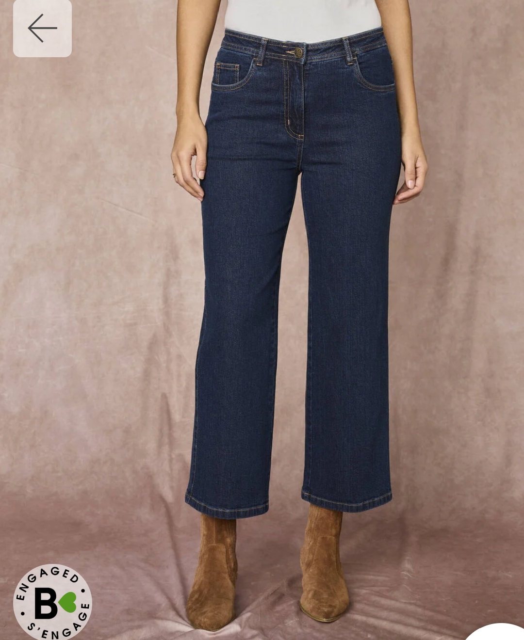 Women's denim strechabble jeans slub beautiful stylist 5 pockets jeans