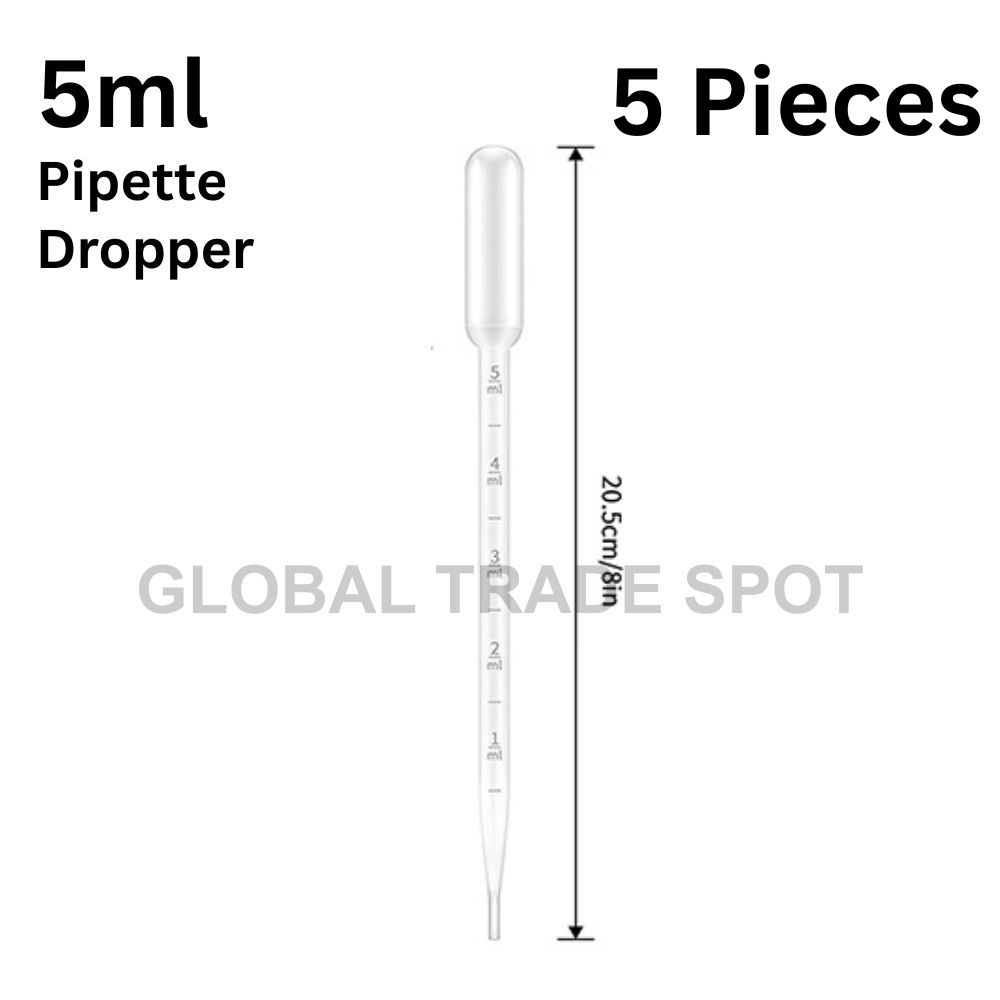 Perfume Refill Tools Kit with 5ml Syringe Extractor 3ml Pipette droppers Plastic Funnel Long Nozzle & Converter for Fragrance Transfer Travel DIY Study & Educational Use – For refillable/open bottles only (not crimped/sealed). Variations sold separately