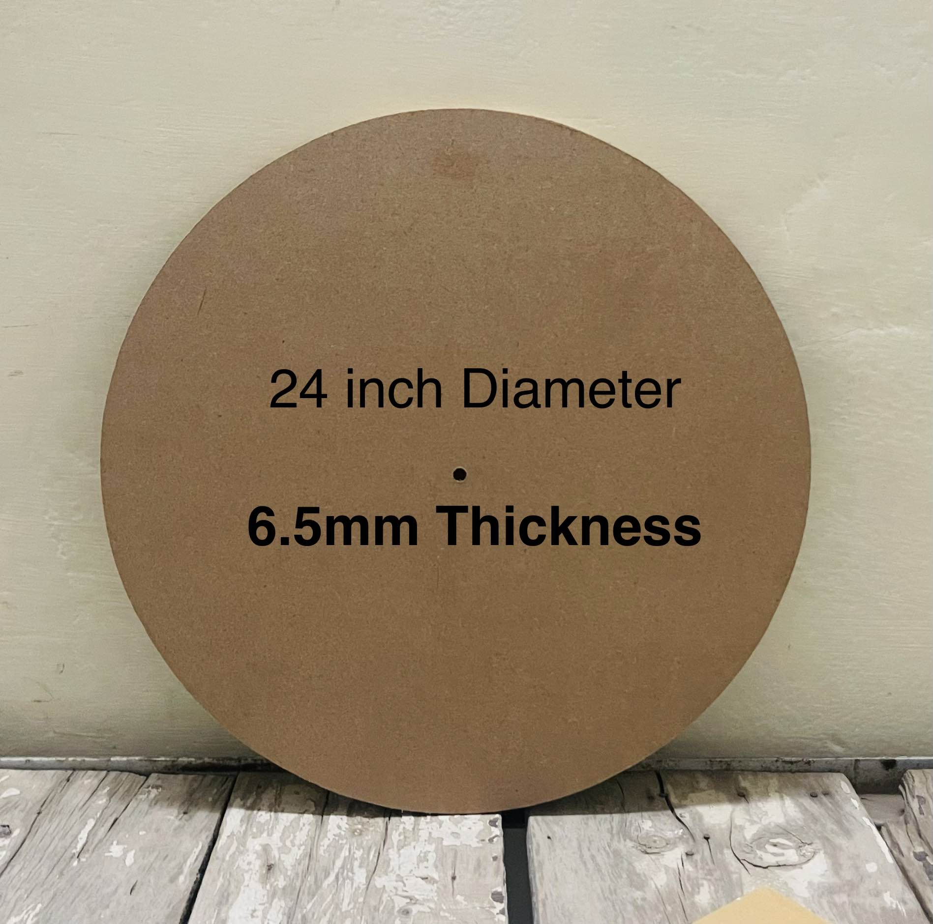 Round MDF Clock Base for DIY Resin Art | Wall Clock Craft Board | Home Wall Decor