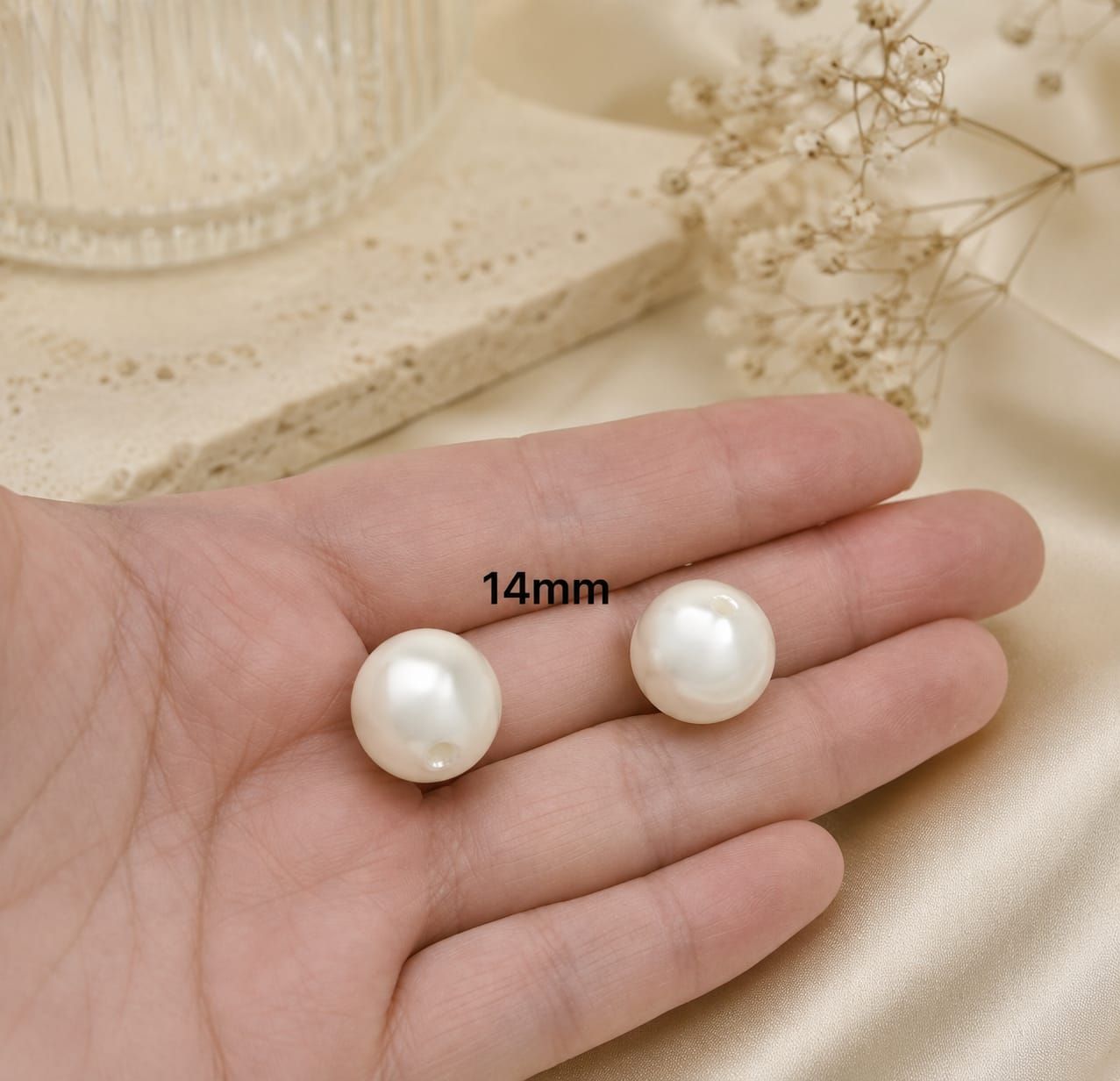 6mm/8mm/10mm/12mm/14mm/16mm Pearls in Different Sizes -