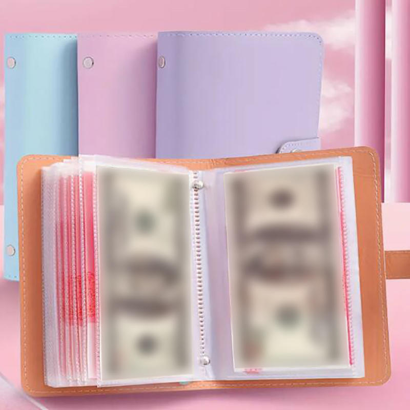 100 Envelopes Savings Money Book Banknote Album Money Holder Album Cash Collect Book Money Saving Organizer Photocard Holder