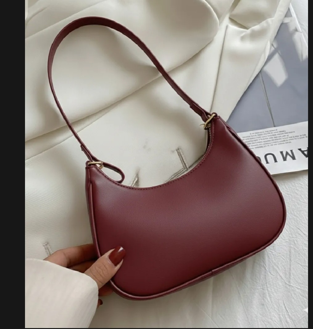 2023 Fashion Women's Clutch Handbags  hp  PU Leather Underarm Shoulder Bag Casual Female Shopper Tote Bag Luxury Hobos Bags