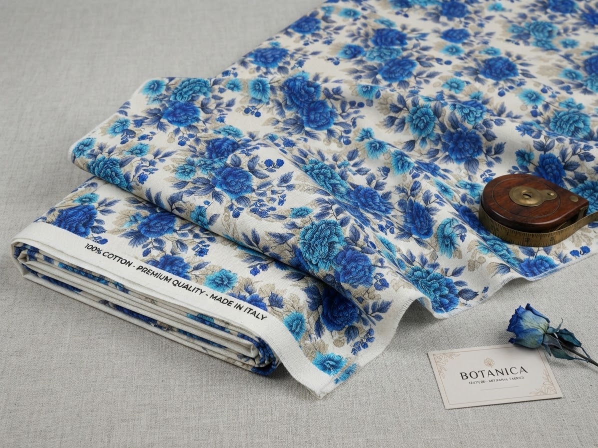 flowers printed mixed stuff Polo cotton suits