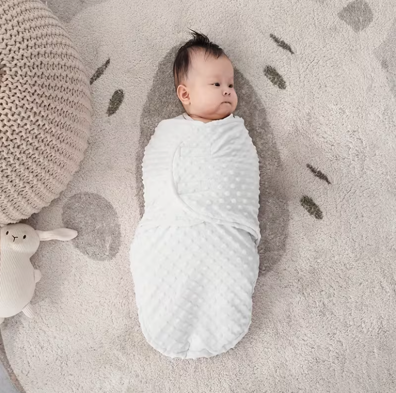 Newborn Baby Blanket, Baby Swaddle, Autumn And Winter Swaddle, Newborn Cartoon Blanket, Suitable for 0-6 Months