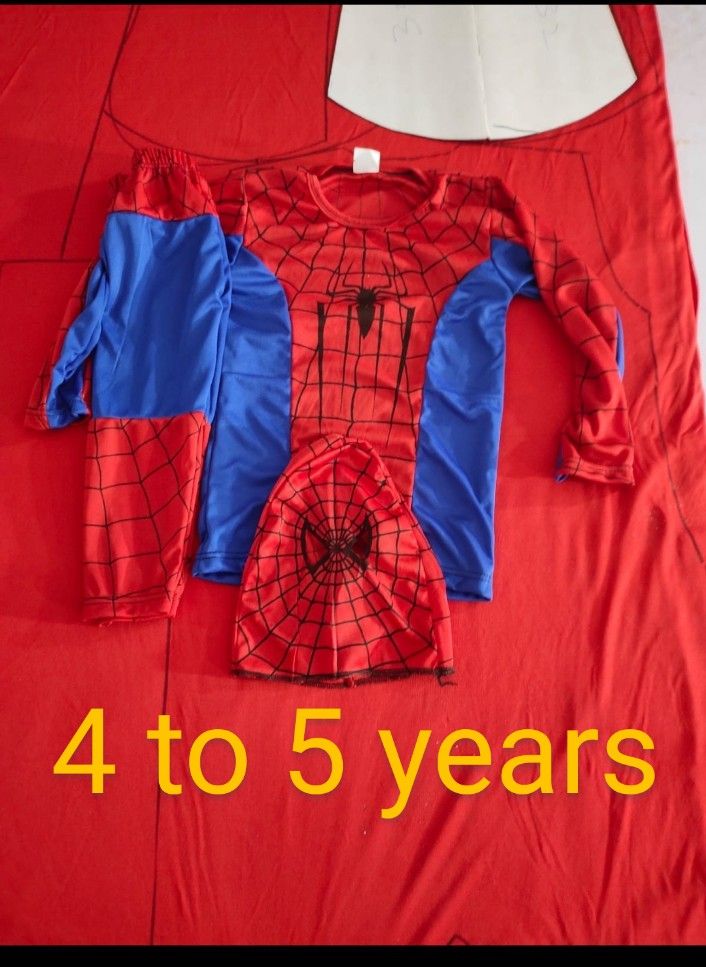 Spiderman/Batman/Superman costume with free face mask   all character costume available for school event and party