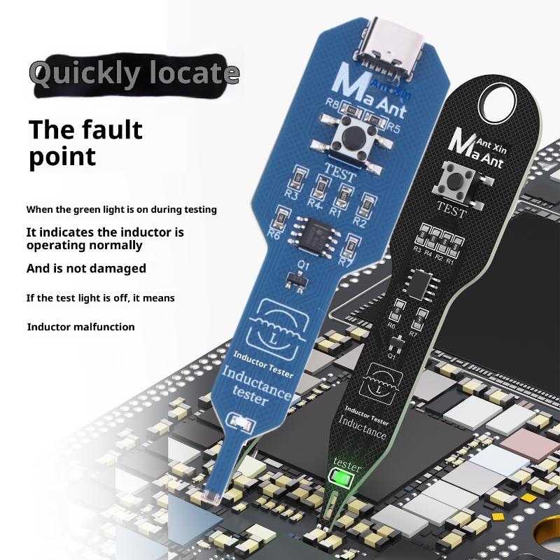 Motherboard Coil Quick Fault Check Tool for PC, 1Pc Inductor Detector Repair Kit, Electromagnetic Induction Tester