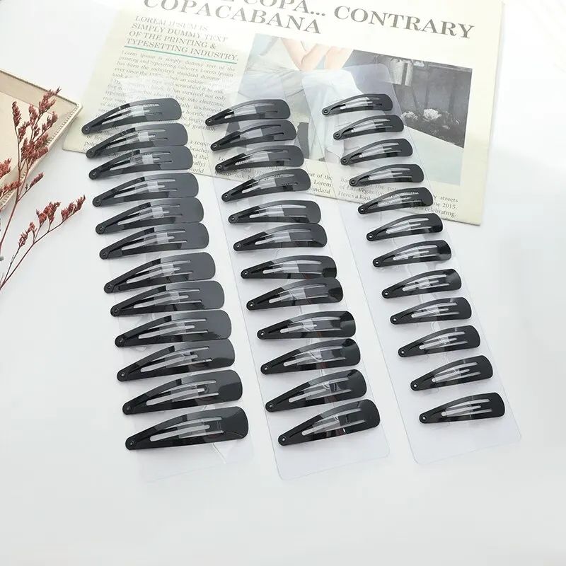 12 Pcs Black Hairclip hair pins