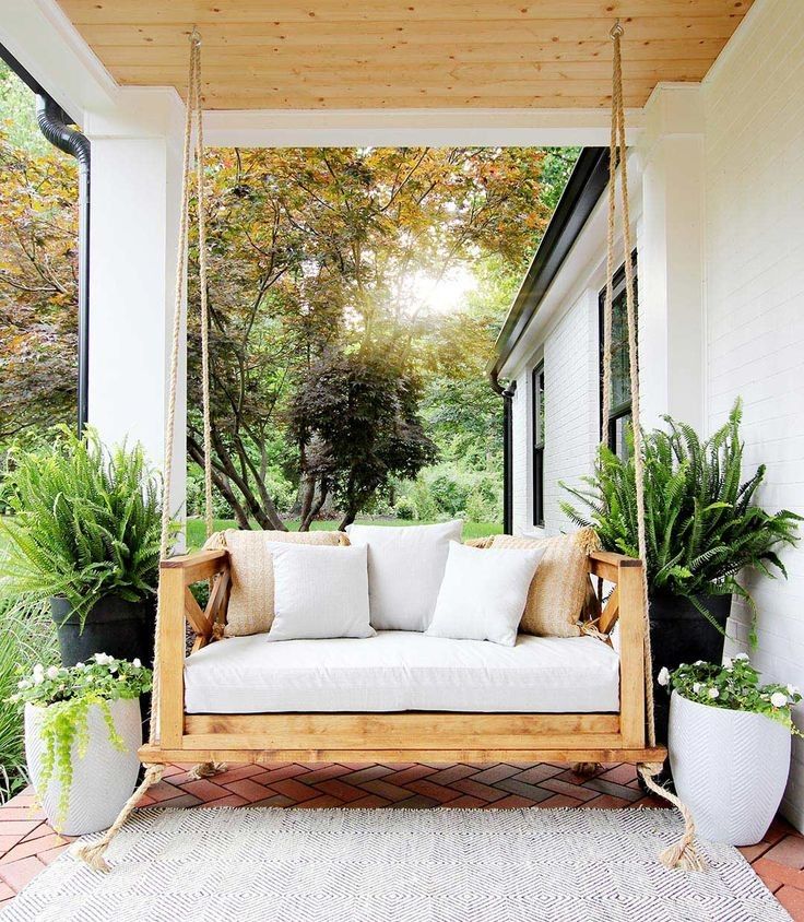 Porch Swing Swing Sofa In Living Room wooden jhoola porch swing ...