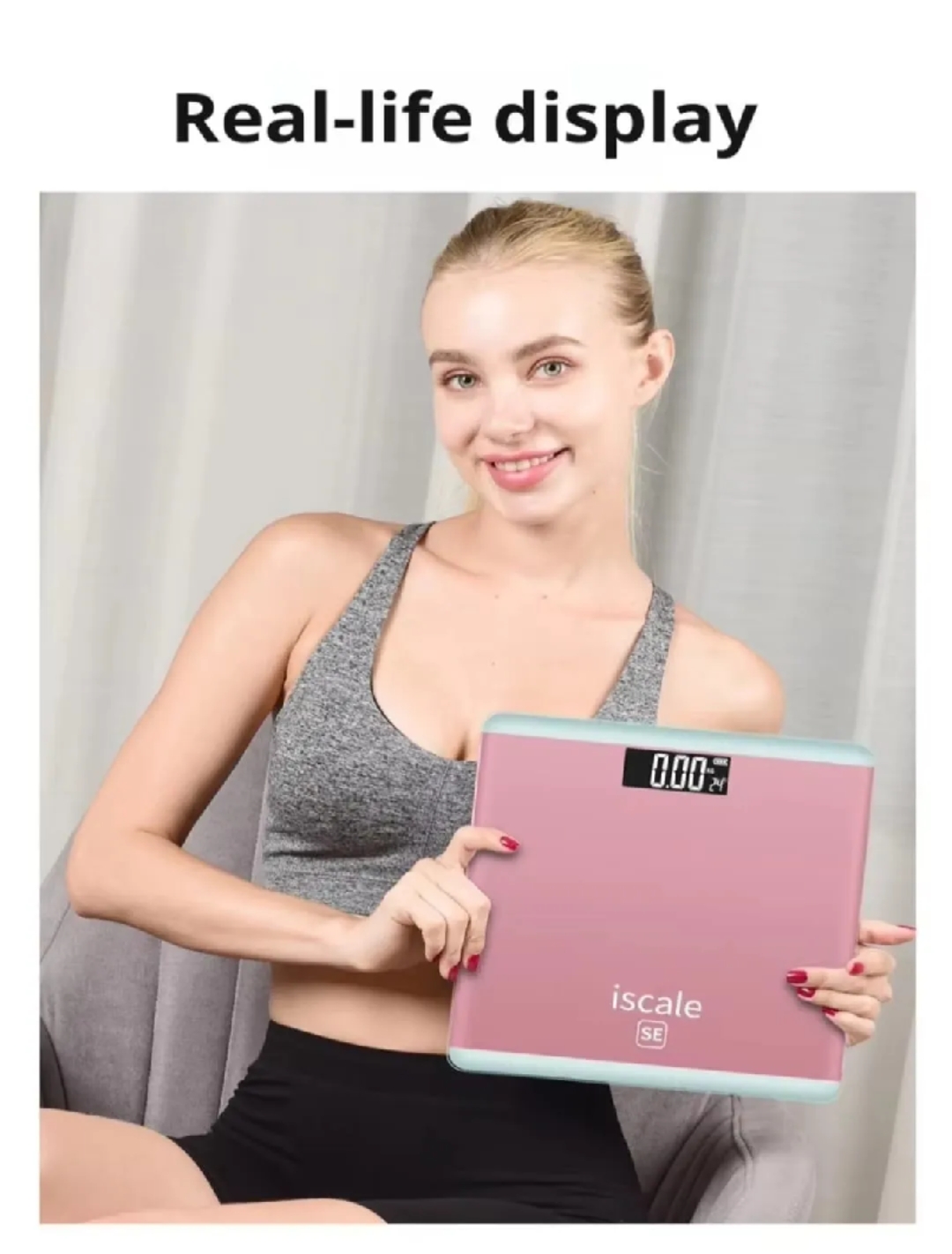 Electronic Weighing Scales LED Digital Display Weight Floor Smart scale Balance Body Household Bathrooms scale scalage 180KG Analog Digital Weight Machine for Body Machine Digital Weight Machine Body weight Machine