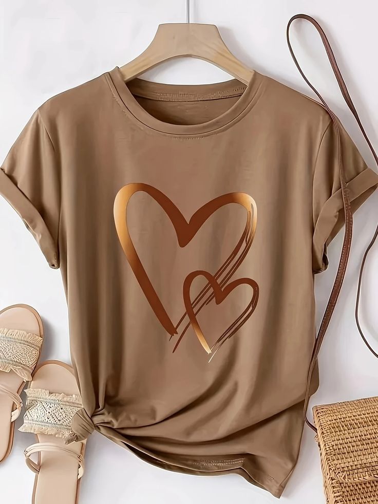 Summer Half Sleeve T-shirt WIth DTF Print