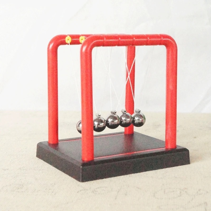 Newtons   Pendulum, Decompression Gadget Metal Balancing Balls   Pendulum Learning Toy Dropshipping