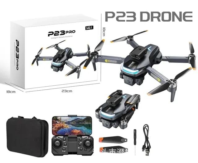 P23PRO Foldable Camera Drone High Quality 3 Camera Drone