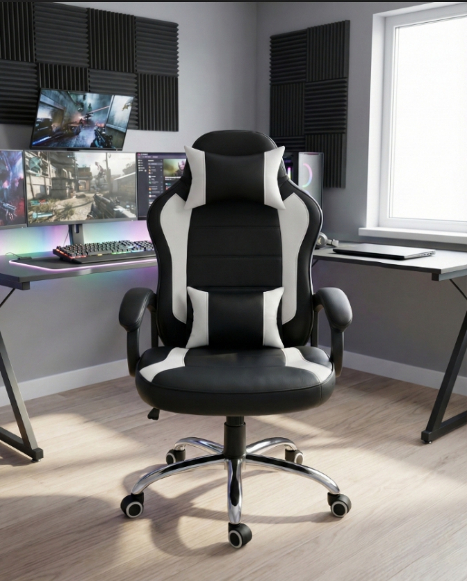 Gaming chair imported gaming chair with lumbar spine support .
