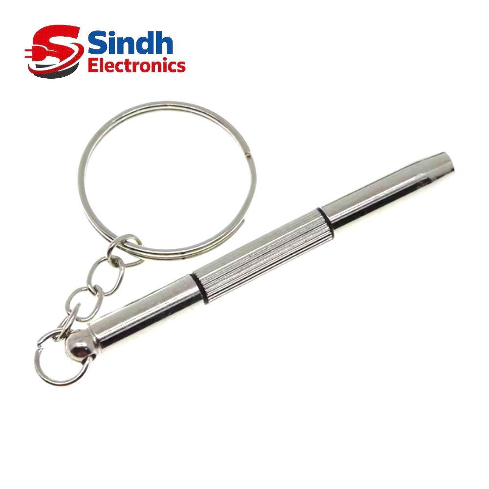 Mini 3-In-1 Screwdriver Key chain Metal Tool Set For Repair Glasses Mobile Watch