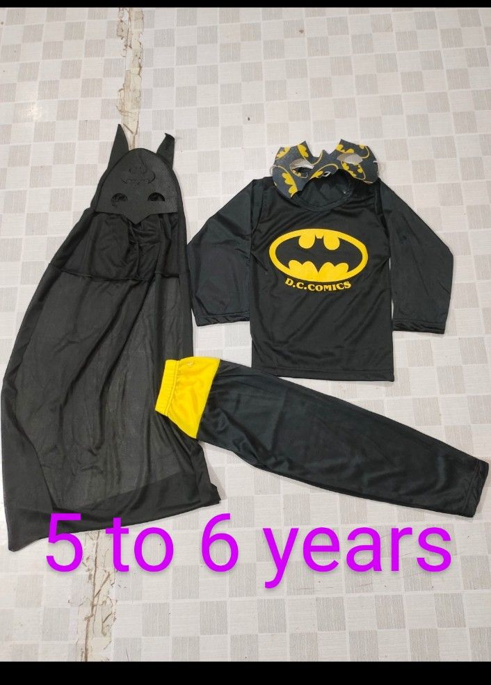 Spiderman/Batman/Superman costume with free face mask   all character costume available for school event and party