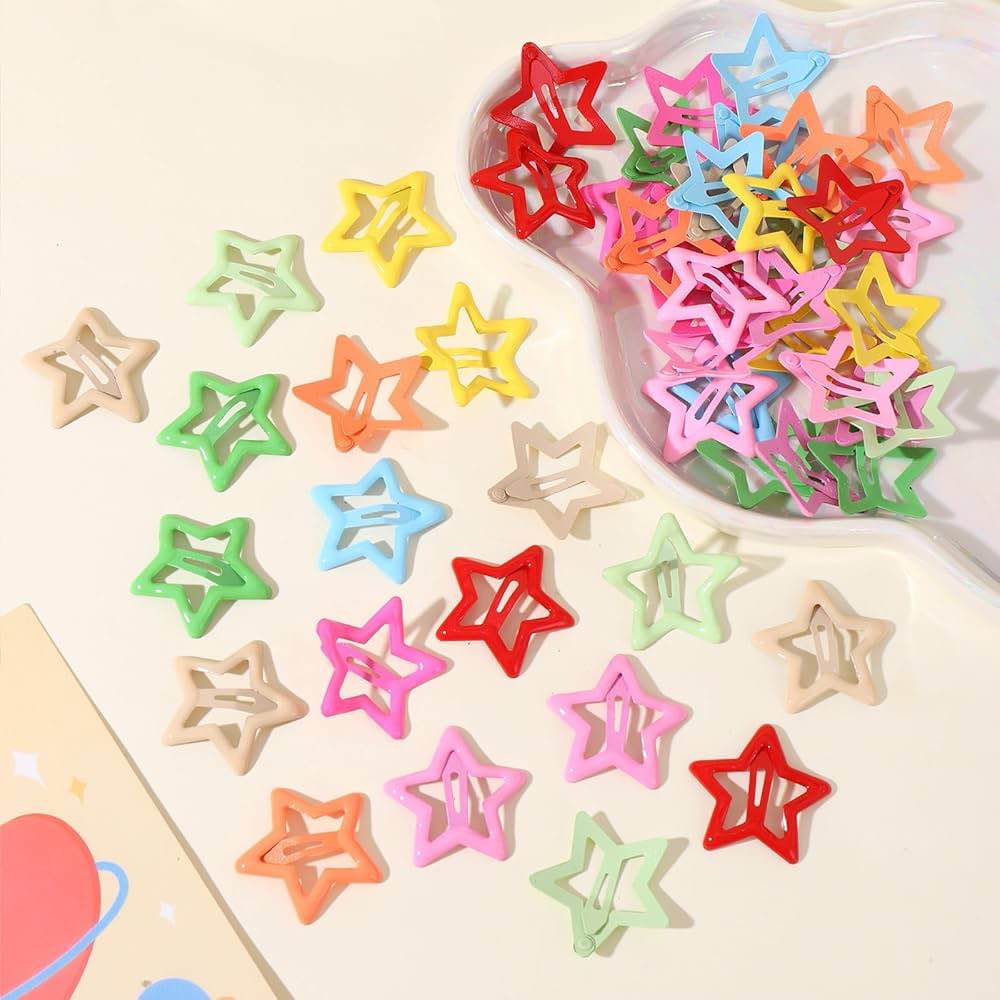 Star pins - Hair pins - Hair accessories for kids - Hair pins for kids