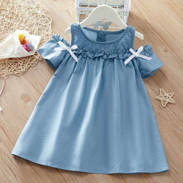 Baby Girls Summer Cotton Frock - Kids Summer Frock