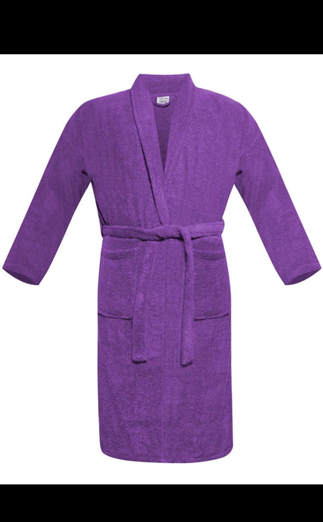 Soft & Comfy 100% Cotton Toweling Bath Robe - Spa & Hotel Style for Men & Women