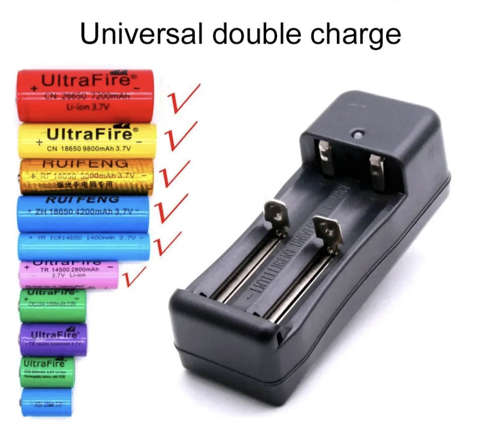 Double Slots Li-ion Battery Charger