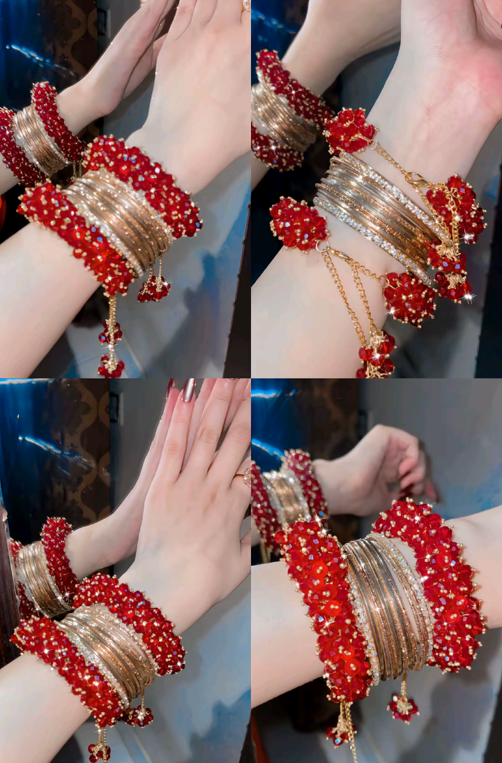 Trending Gajra Bracelet – Premium Quality Colors & Packaging Gift for Her