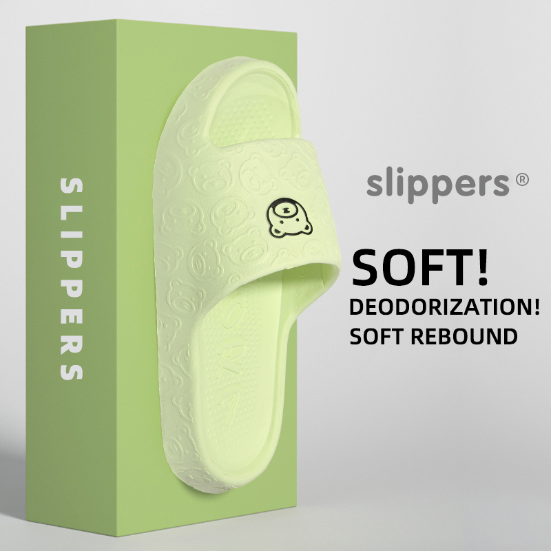 Non-Slip Slippers for Women Outer Wear 2024 New Indoor Home Sandals Female Summer Eva