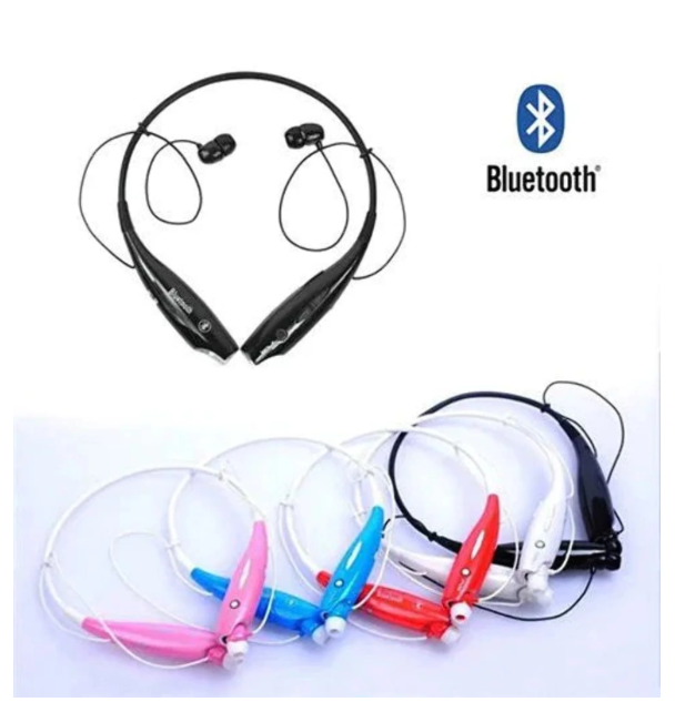 HBS730 Neckband Universal Stereo Bluetooth Handsfree with Mic for All Mobiles Lightweight Wireless Earphone
