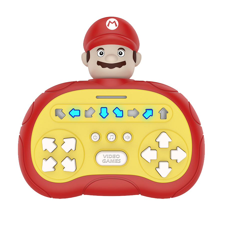 Quick Push Game Pop Up Fidget Bubble Electronic Pop It Pro Game Light Antistress Toys For Adult Kids Gift