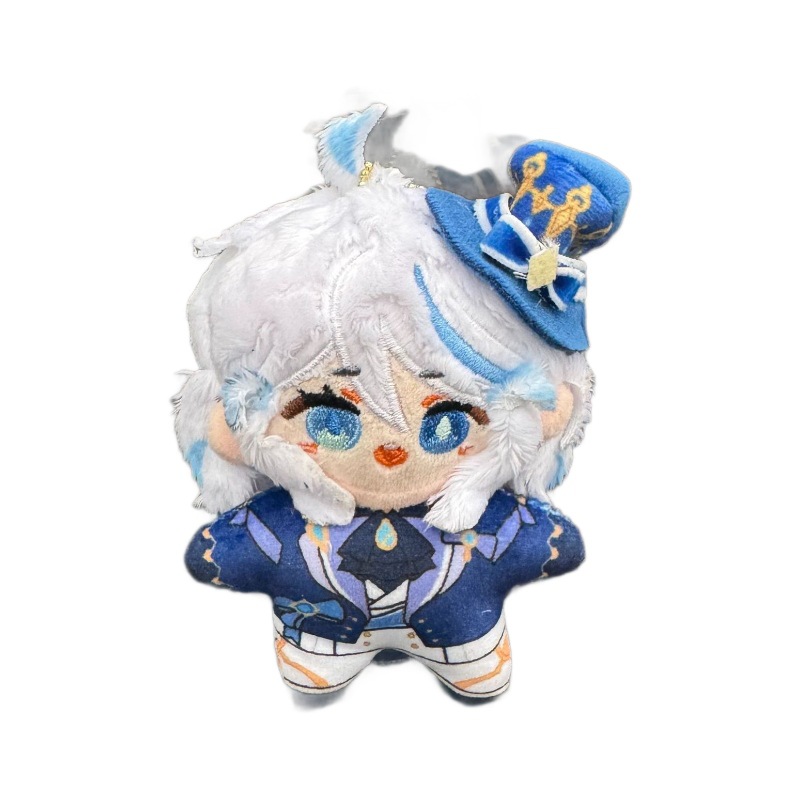 Game Genshin Impact Furina Focalors Plush Doll Starfish Body Stuffed Toy Anime Cartoon Figure Keychain Pendant Xmas  10cm