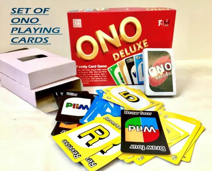 Uno Ono Cards Game Play With Family And Friends Travel And Family Gatherings Best Card Game For Kids Multicolor Classic Card Game For Entertainment Parties And Quality Time With Loved Ones