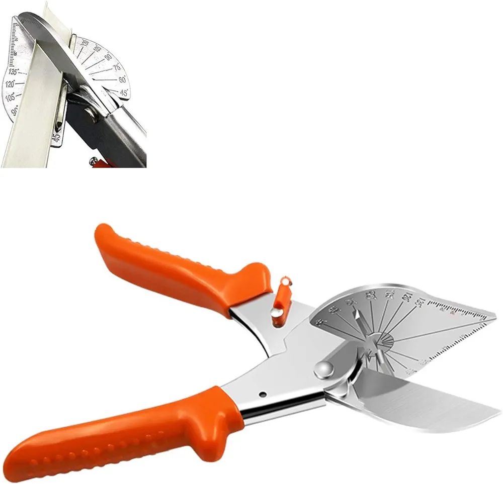 Pvc Cutter Vinyl Floor Cutter Adjustable Angle Miter Shear - 45° To 135 ...