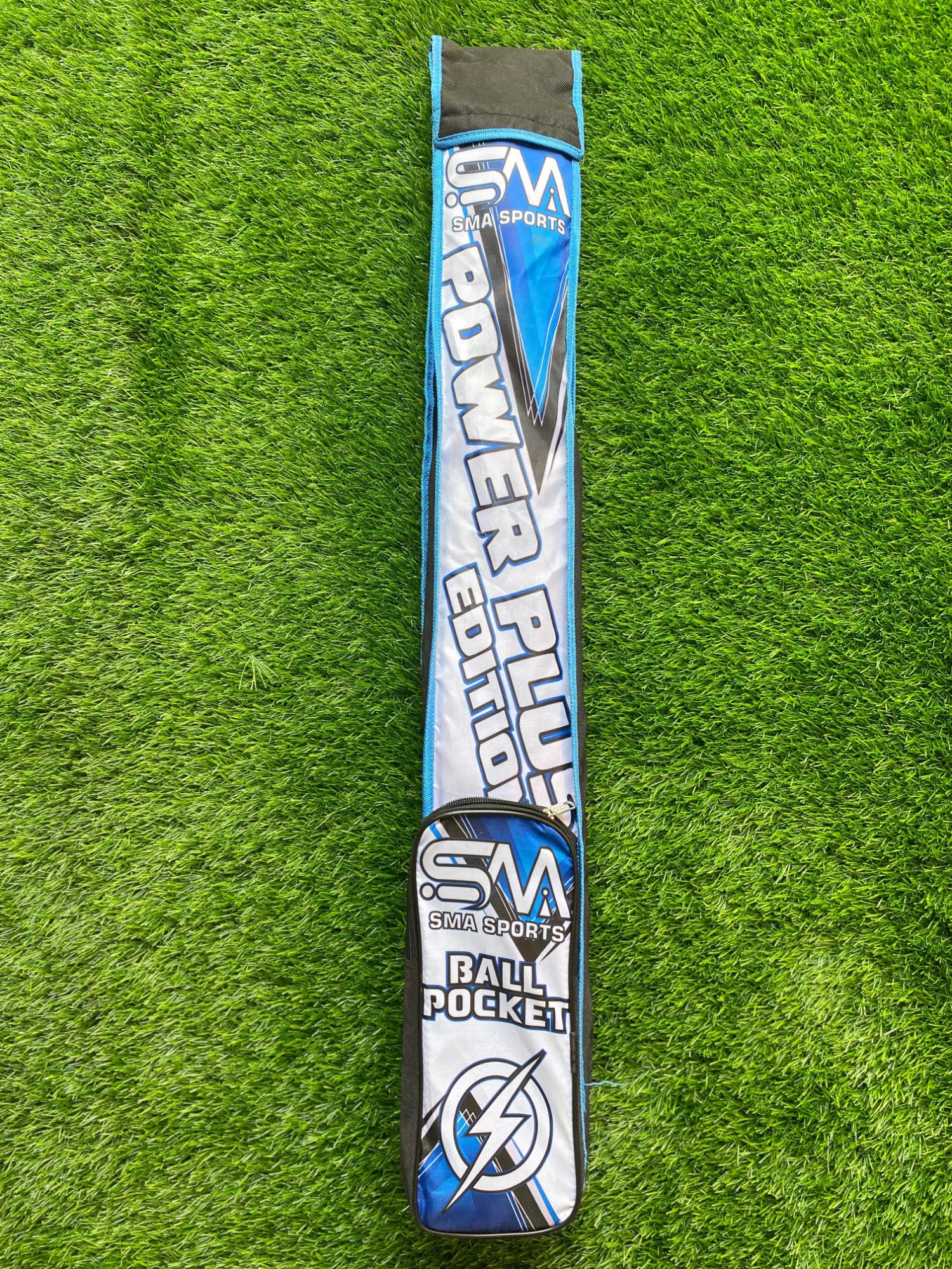 SMA Sports Power Plus Edition Cricket Bat Cover – Full-Length Padded Carry Case with Ball Pocket – Stylish Design