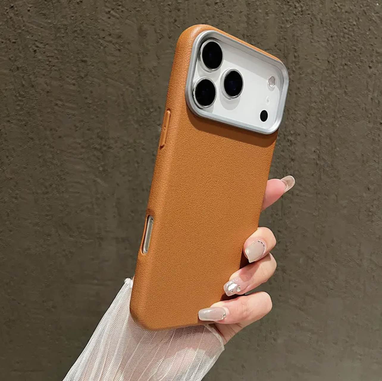 New Soft Luxury Texture Leather Case