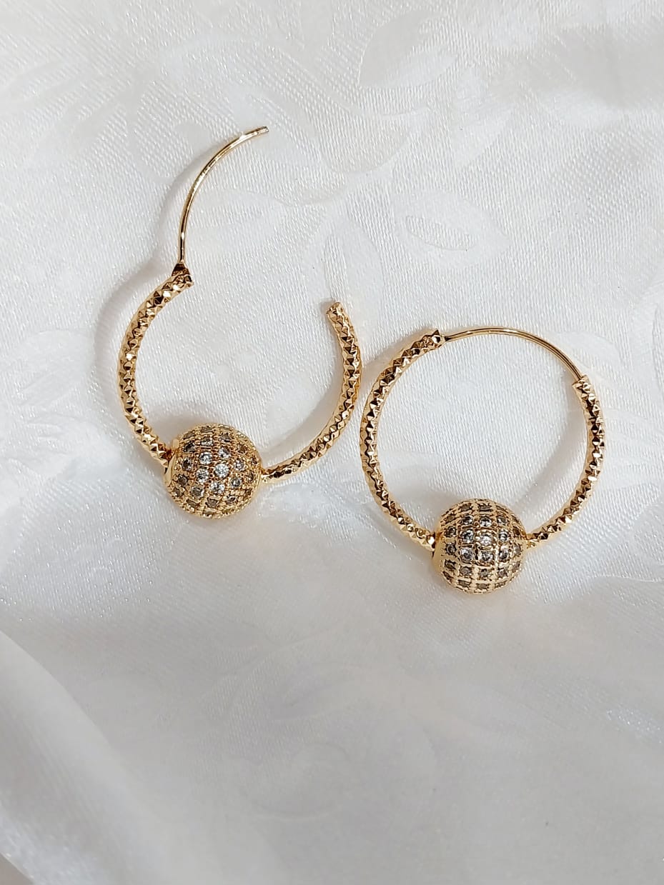 Earring Zarcon Bali Long Lasting Polish New Design Fashionable 7862