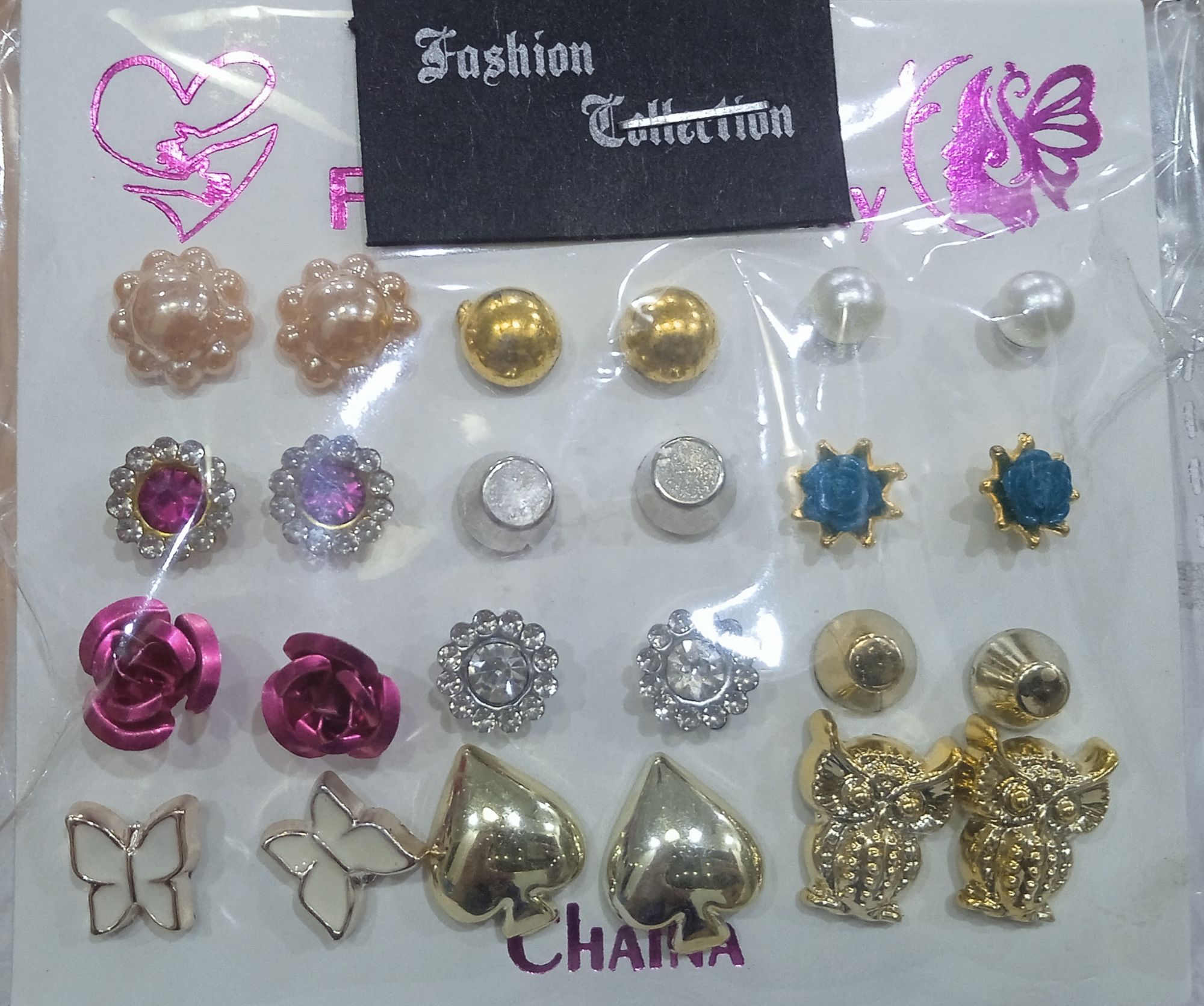 different colours and types of tops