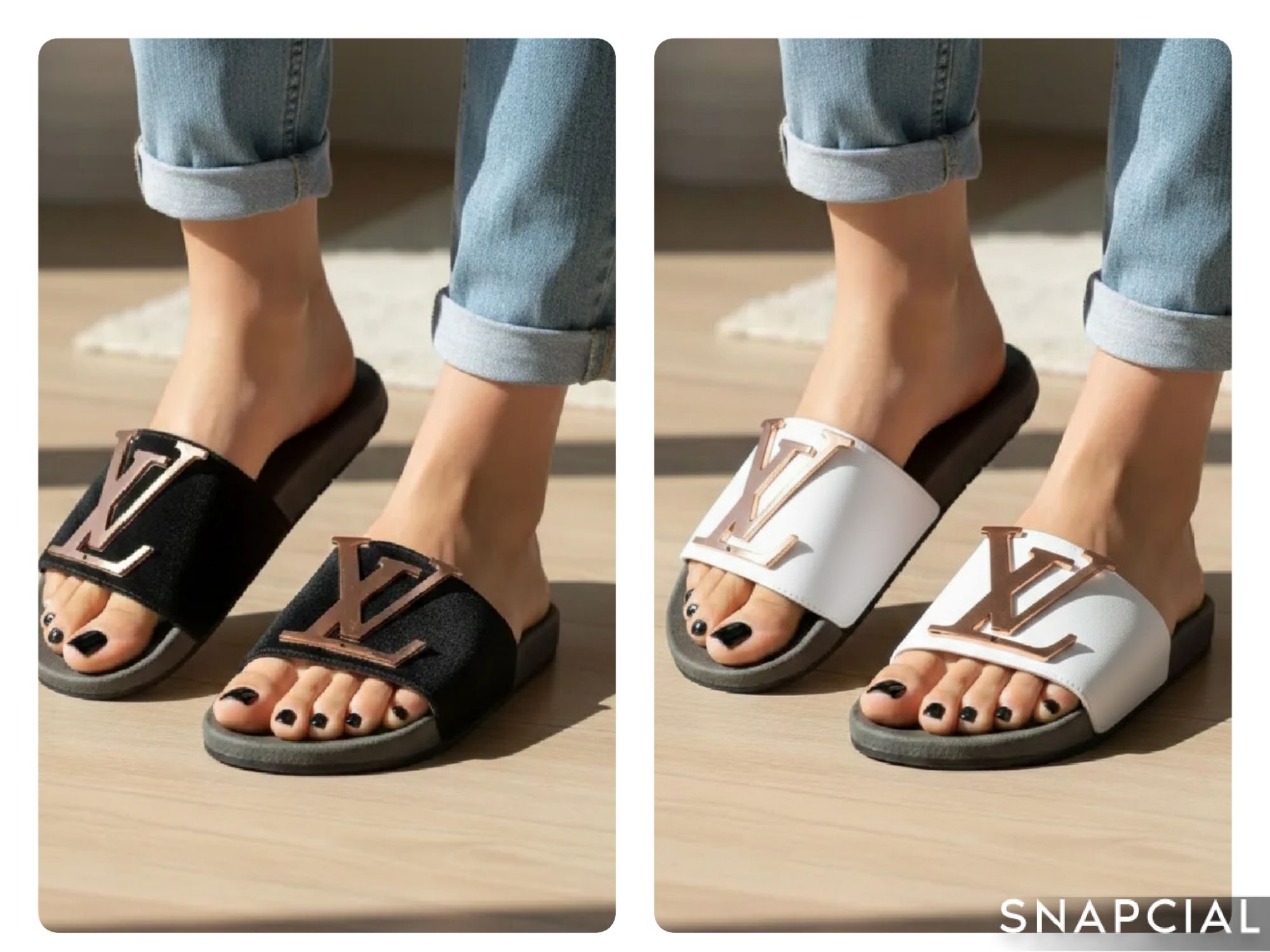 Beautiful and Elegant slides for ladies