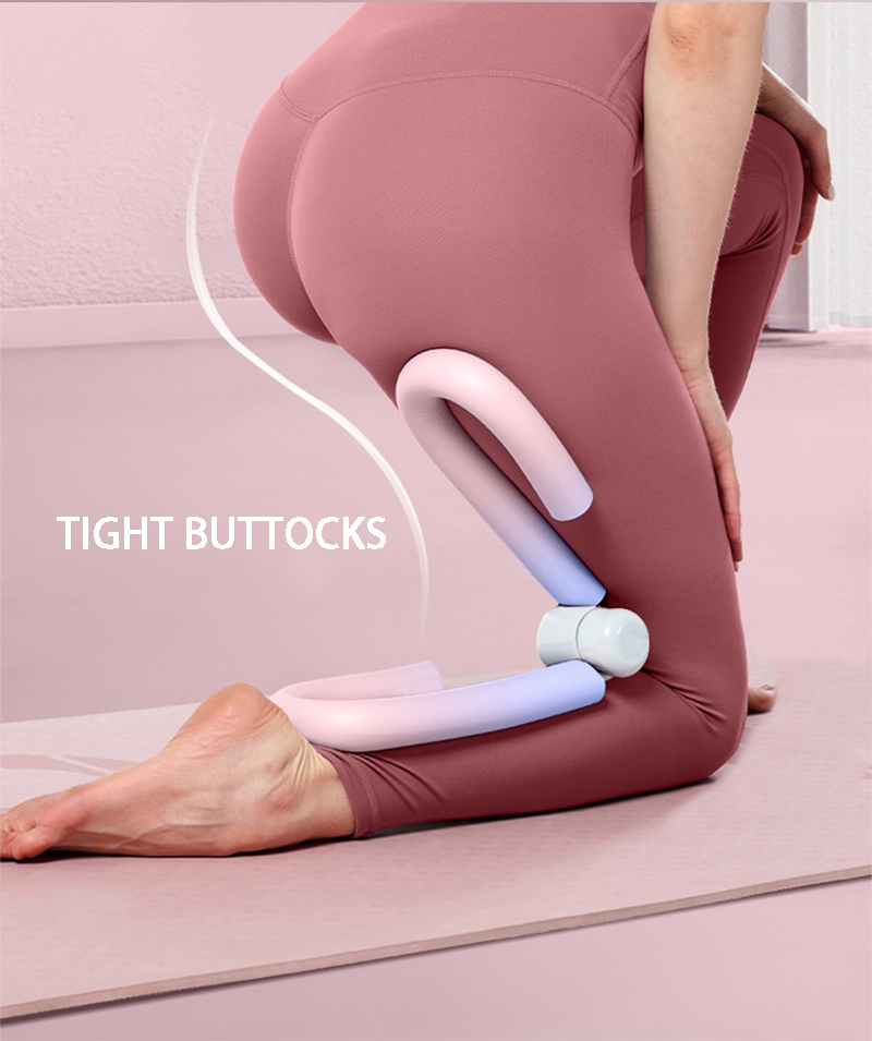 Portable Hip Thigh Exerciser Anti Slip Leg Trainer Clip Machine for Arms Gym