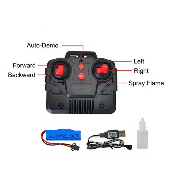 speedy racing drift rc cars toy with cool LED spray light