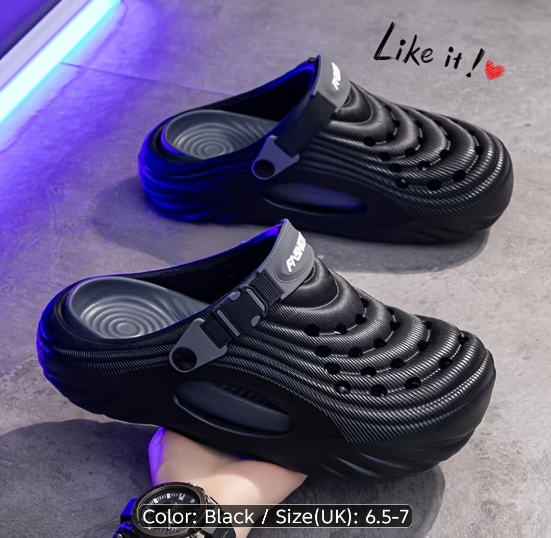 Men's Premium Chawla Crocs Clogs Sandals Latest Design | Soft Flexible Comfortable Shoes | Breathable Hole Pattern With Durable Long Lasting Sole